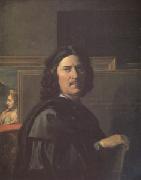 Nicolas Poussin Self Portrait (mk05) oil painting artist